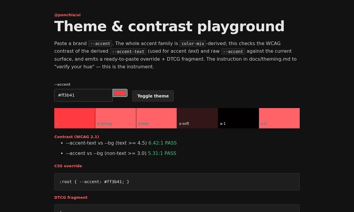 Theme playground screenshot preview
